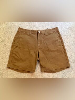 Men’s Bonobos 7” inseam shorts size 33